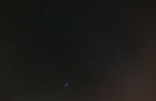 Wide field image of comet Lovejoy